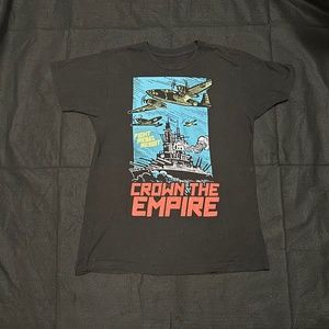 Empire Strikes Back Screen Printed Tee Shirt unisex size small black